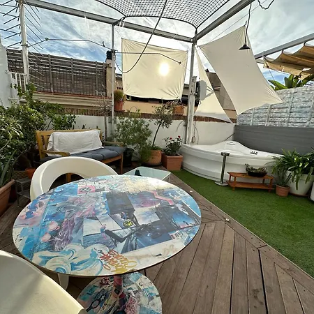 公寓 Amazing Attic With Style, Terasse In The Heart Of The Gothic Quarter! 巴塞罗那