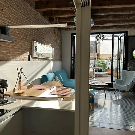 Amazing Attic With Style, Terasse In The Heart Of The Gothic Quarter! Lägenhet Barcelona